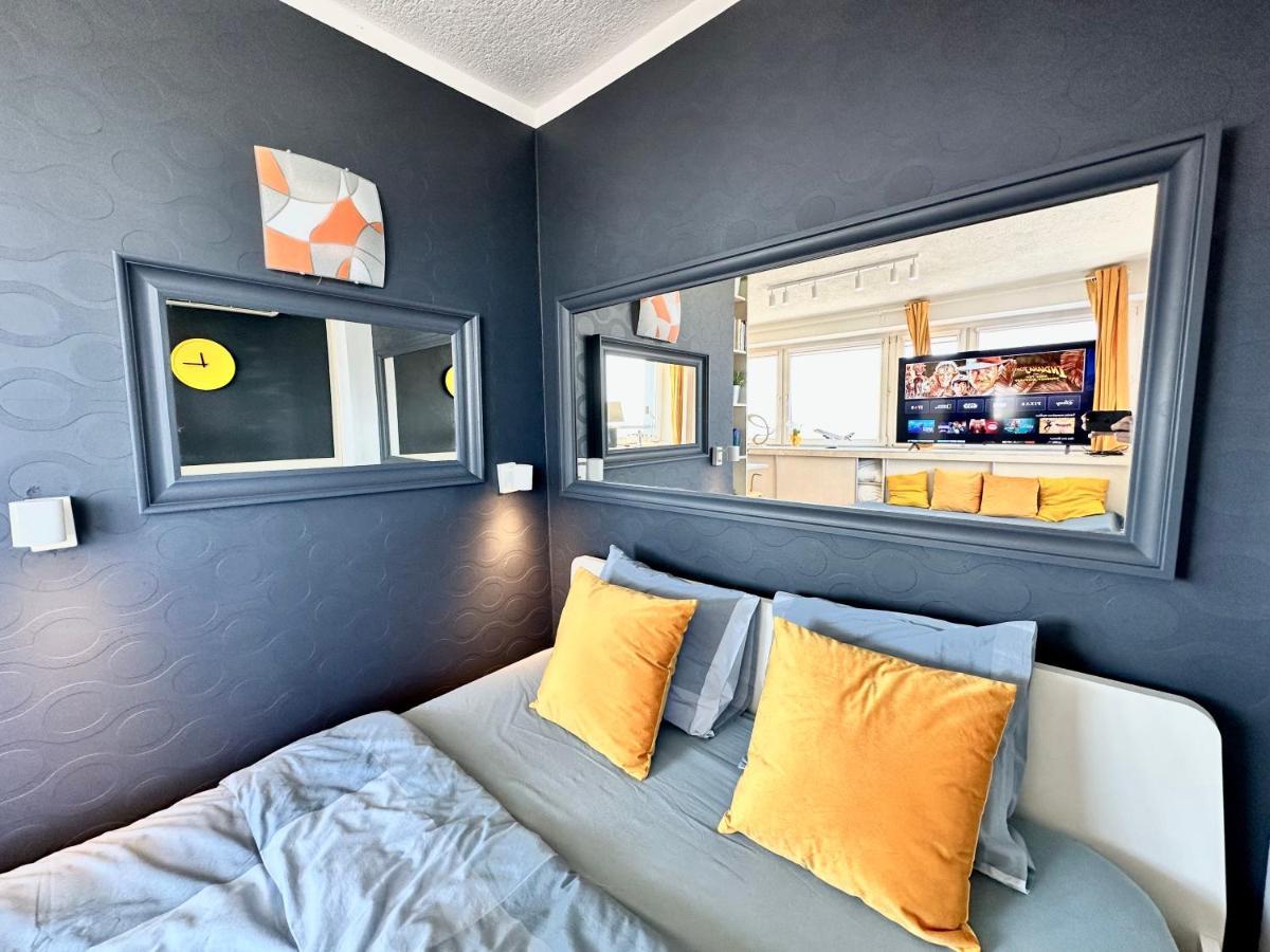 Sun Clima/Ac Metro X2 Fast Wifi 500 Mbs 70'Tv Netflix Appletv Hbo Διαμέρισμα Βαρσοβία Εξωτερικό φωτογραφία
