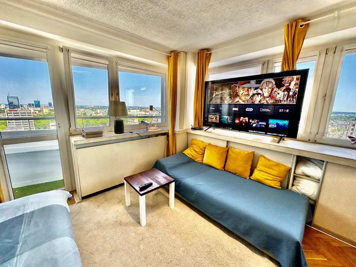 Sun Clima/Ac Metro X2 Fast Wifi 500 Mbs 70'Tv Netflix Appletv Hbo Διαμέρισμα Βαρσοβία Εξωτερικό φωτογραφία