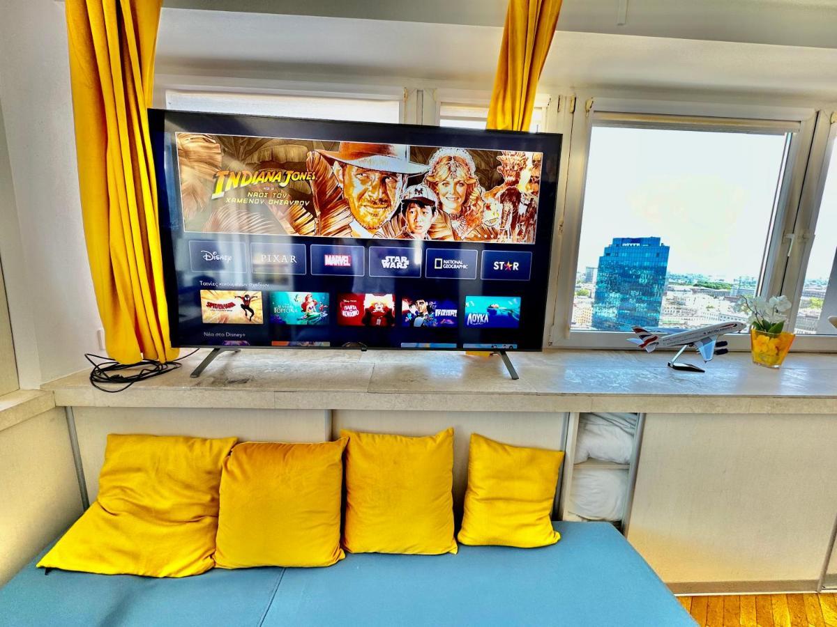 Sun Clima/Ac Metro X2 Fast Wifi 500 Mbs 70'Tv Netflix Appletv Hbo Διαμέρισμα Βαρσοβία Εξωτερικό φωτογραφία